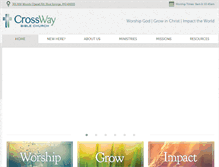 Tablet Screenshot of crosswaybible.org